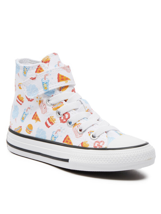 Converse Converse Tornacipő Chuck Taylor All Star Easy On Snacks A07377C Fehér