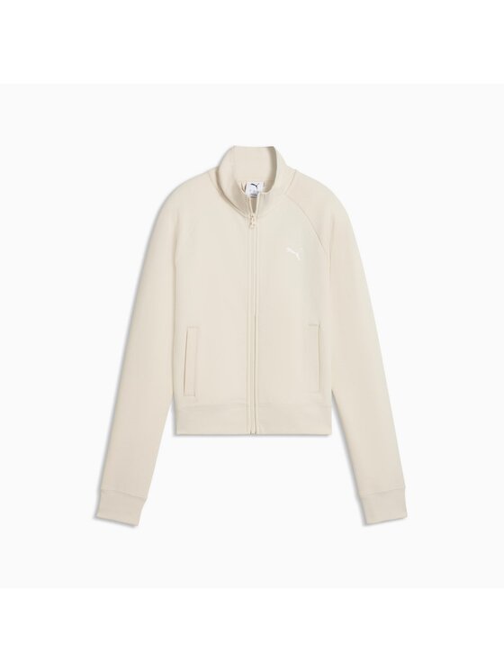 Puma Puma Bluza 634323 Beżowy Regular Fit