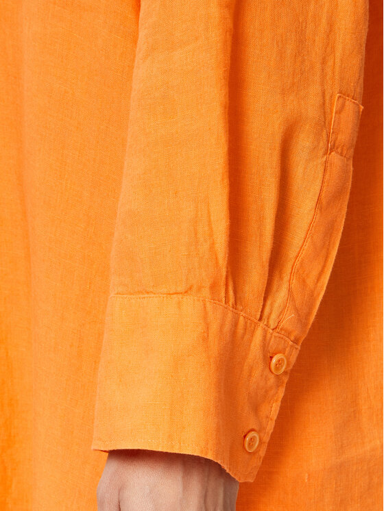 Seidensticker Seidensticker Hemdkleid 60.134909 Orange Regular Fit