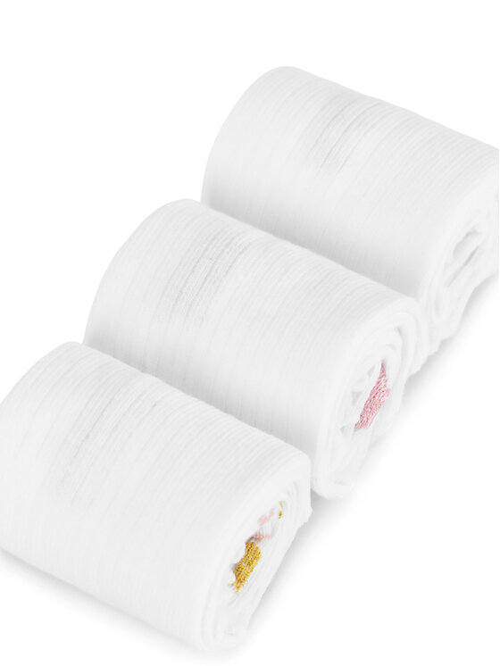 Mickey&Friends Mickey&Friends Calzini ACCCS-AW24-116DSTC (3-PACK) Bianco