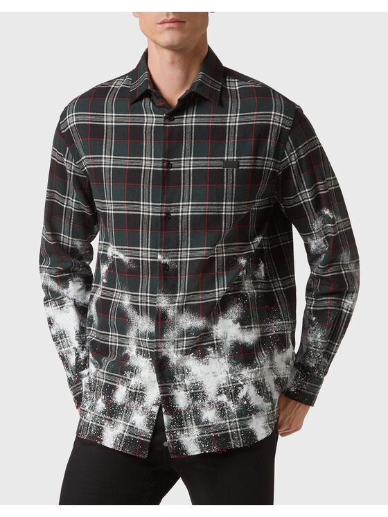 PHILIPP PLEIN PHILIPP PLEIN Camicia 1903 Verde Regular Fit