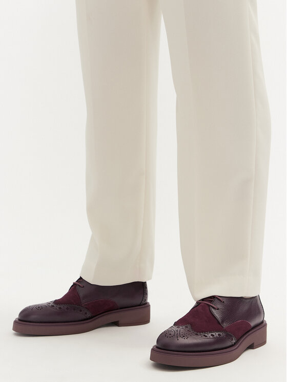 Hispanitas Hispanitas Halbschuhe Cervo-I24 HI243519 Dunkelrot