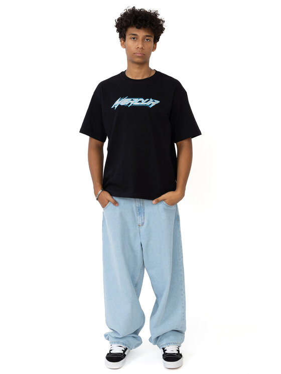 Mercur Mercur T-Shirt Future Czarny Comfortable Fit