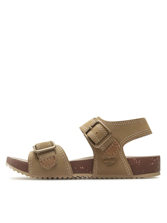 Timberland Timberland Sandały Castle Island 2 Strap TB0A5SYWDR01 Beżowy