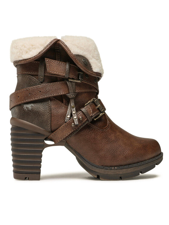 Mustang Mustang Μποτάκια 1292-602-301 Καφέ