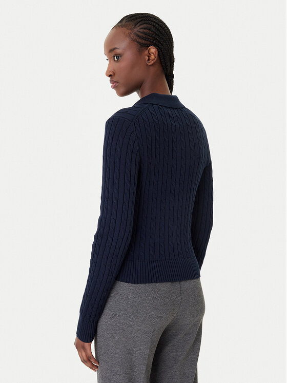 Polo Ralph Lauren Polo Ralph Lauren Kardigan 211971881501 Granatowy Slim Fit