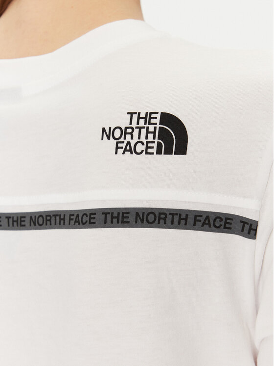 The North Face The North Face Tricou Zumu NF0A87DJ Alb Relaxed Fit