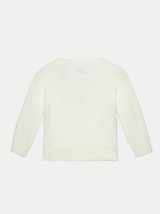 Guess Guess Sweter K4BR02 Z3220 Écru Regular Fit