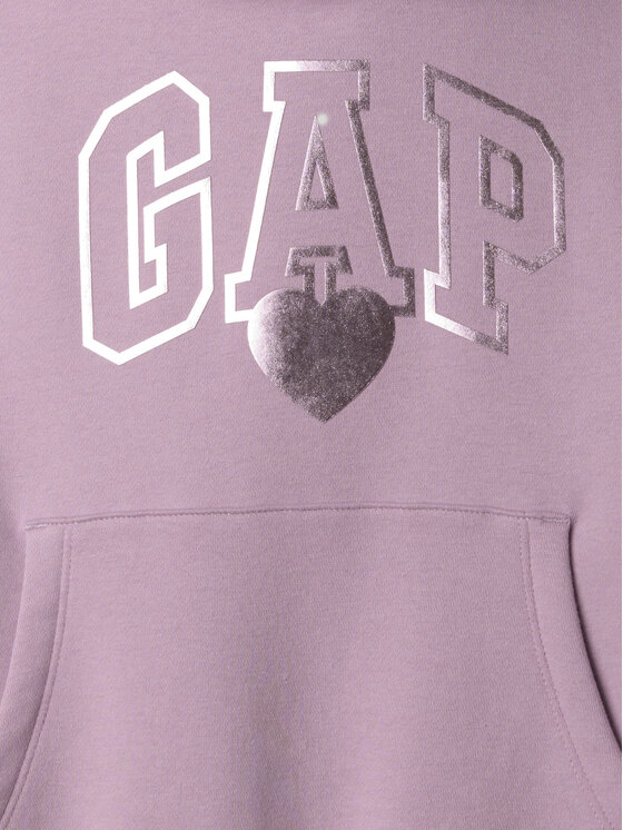 Gap Gap Bluza 523511-03 Różowy Regular Fit