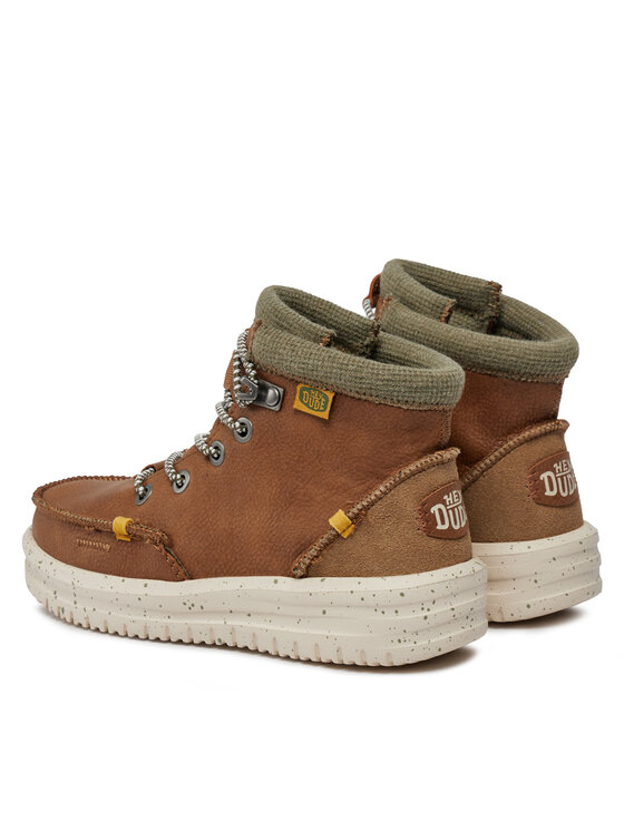 Hey Dude Hey Dude Šnurovacia obuv Bradley Boot Youth 40269-267 Hnedá
