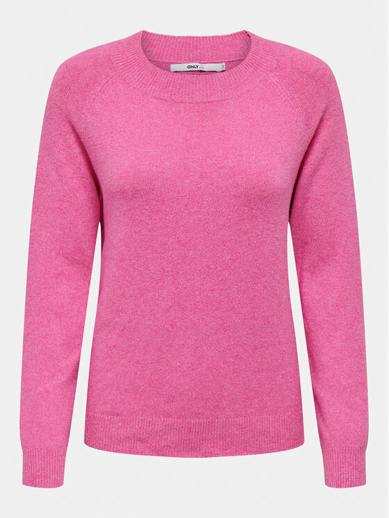ONLY ONLY Džemperis Rica 15204279 Rozā Regular Fit