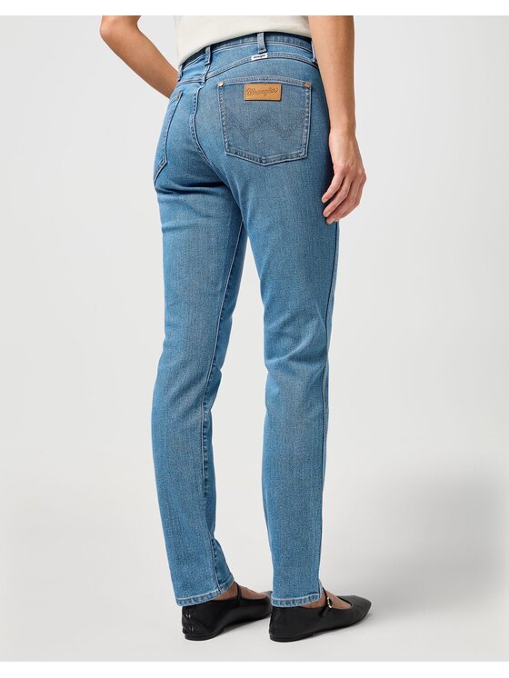Wrangler Wrangler Jeansy PIPER Niebieski Skinny Fit