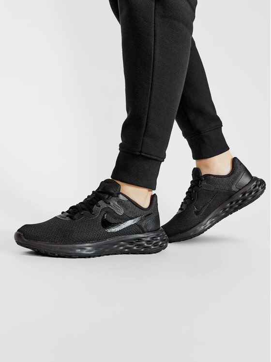 Nike Nike Παπούτσια για Τρέξιμο Revolution 6 Nn DC3728 001 Μαύρο