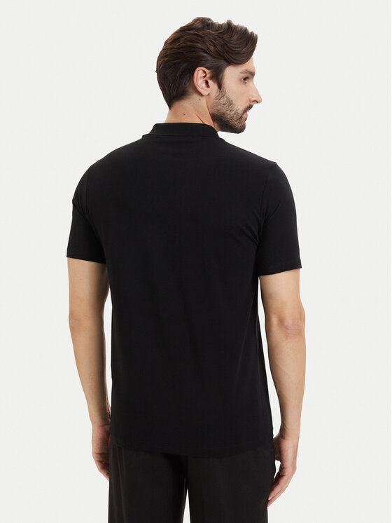 KARL LAGERFELD KARL LAGERFELD Polo 745024 563221 Crna Regular Fit