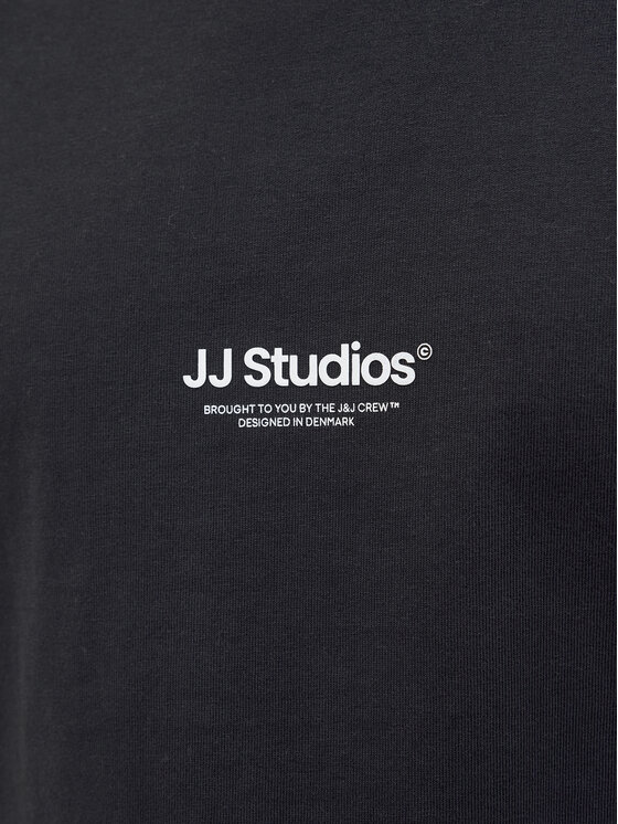 Jack&Jones Jack&Jones Majica dugih rukava Soho 12278788 Crna Relaxed Fit