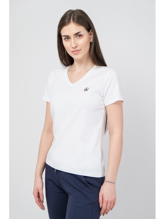 Jott Jott T-Shirt SS23WTSH12-901_M Biały Regular Fit