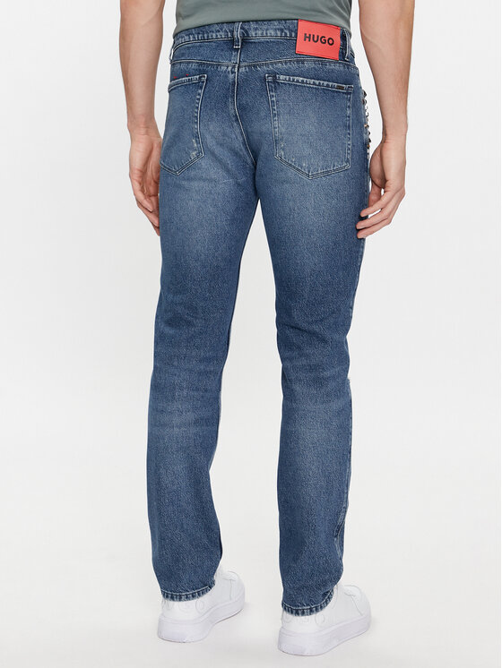 HUGO Hugo Jeansy Hugo 708 50507479 Niebieski Slim Fit