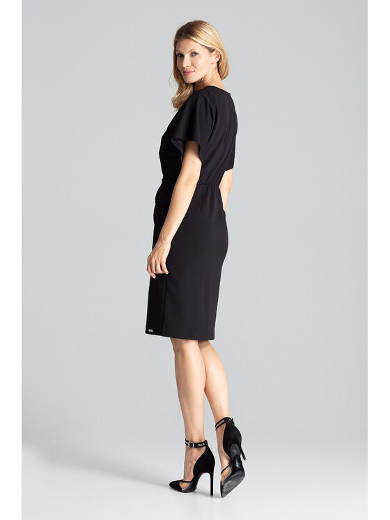 FIGL FIGLFIGL Vestito M687 Nero Regular Fit