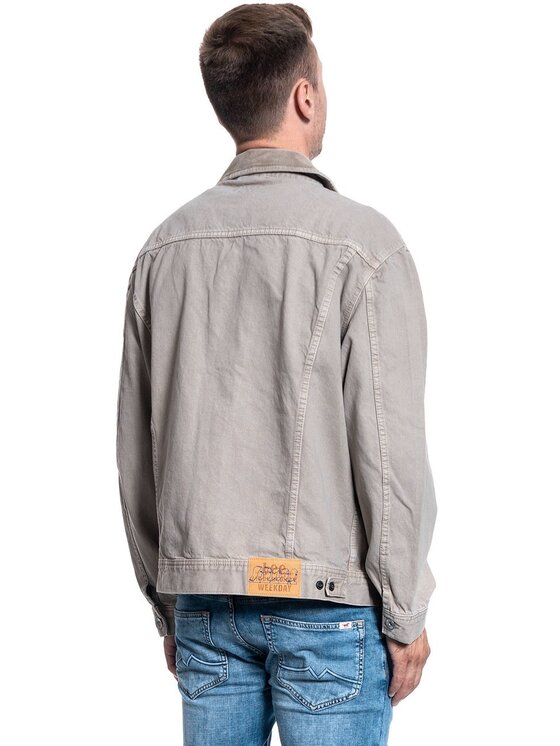 Lee Lee Giacca di transizione RIDER JACKET Beige Regular Fit
