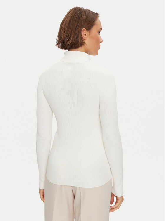 Kontatto Kontatto Dolčevita 3M0117 Bijela Slim Fit