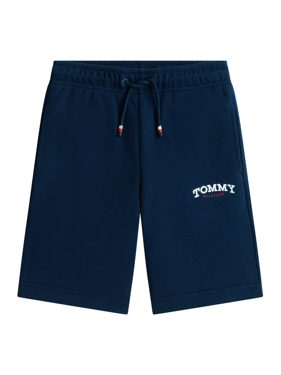 Tommy Hilfiger Tommy Hilfiger Sportiniai šortai KB0KB10242 Tamsiai mėlyna Regular Fit