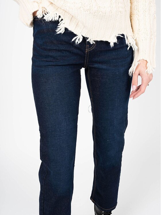 Silvian Heach Silvian Heach Jeansy PGA22223JE Tmavomodrá Slim Fit