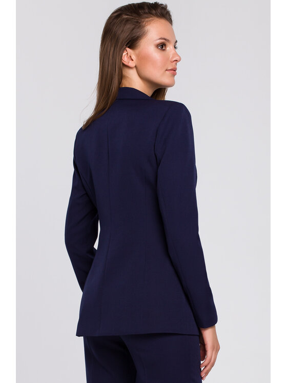 Makover Makover Sako K036 Tmavomodrá Regular Fit