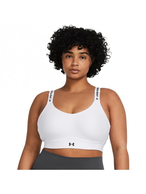 Under Armour Under Armour Biustonosz sportowy 1384123-100 Biały