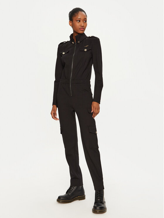 Aeronautica Militare Aeronautica Militare Jumpsuit 242TU137DF523 Schwarz Regular Fit