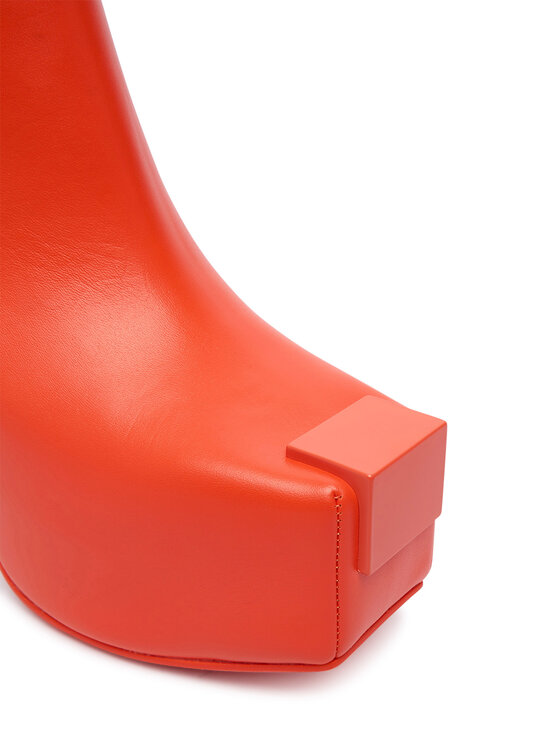 United Nude United Nude Škornji Cubist Bootie 1094383616 Oranžna