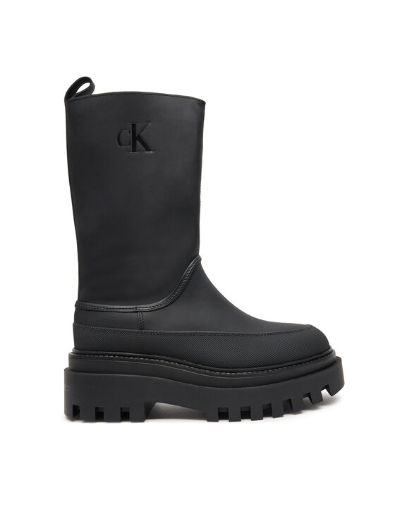 Calvin Klein Jeans Gumáky YW0YW01559 Čierna