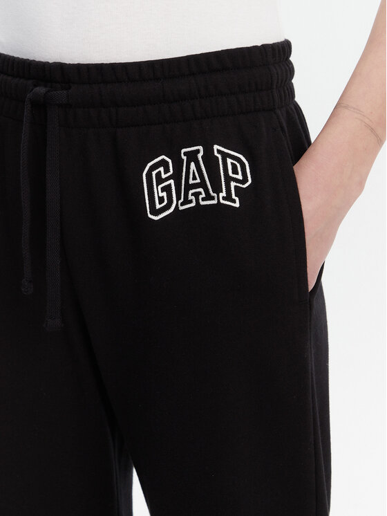 Gap Gap Donji dio trenerke 889527-00 Crna Relaxed Fit