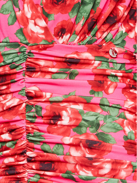 Kontatto Kontatto Coctailkleid MG5004 Rosa Slim Fit