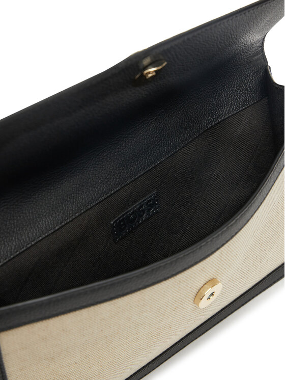 BOSS BOSS Veliki ženski novčanik Alyce Flat Pouch CV 50542077 Bež