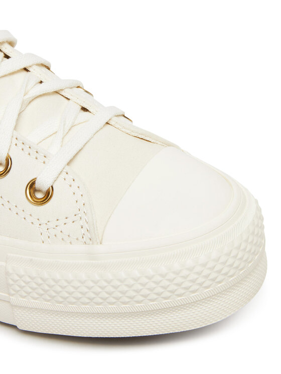 Converse Converse Teniși Chuck Taylor All Star Lift Platform Buckle A11866C Alb