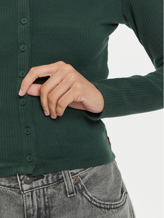 Levi's® Levi's® Blūze Muse A8783-0005 Zaļš Slim Fit