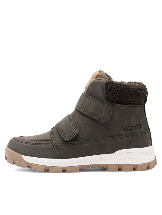 Action Boy Action Boy Schnürschuhe AVO-TM9090-003(IV)CH Khakifarben