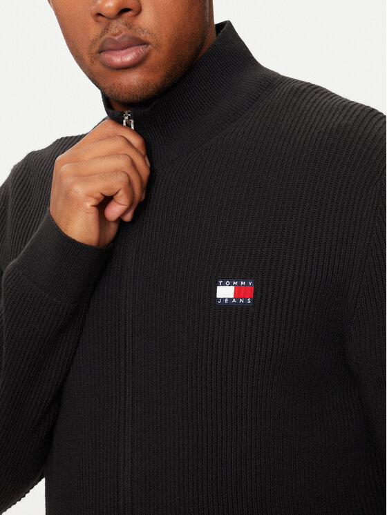 Tommy Jeans Tommy Jeans Pullover DM0DM19435 Schwarz Slim Fit