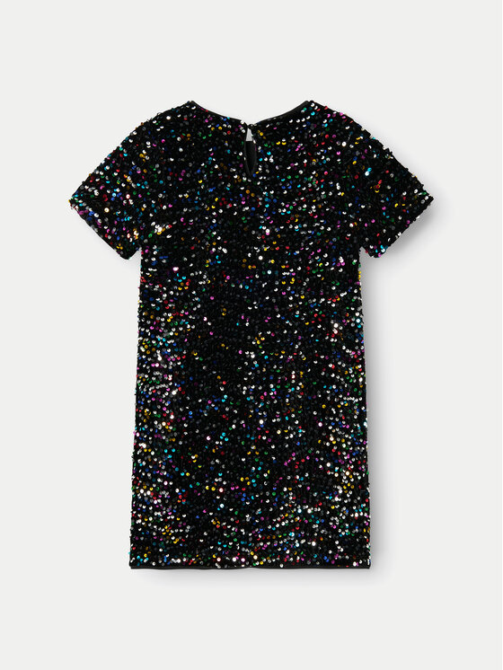 NAME IT NAME IT Elegantna haljina 13209416 Crna Regular Fit