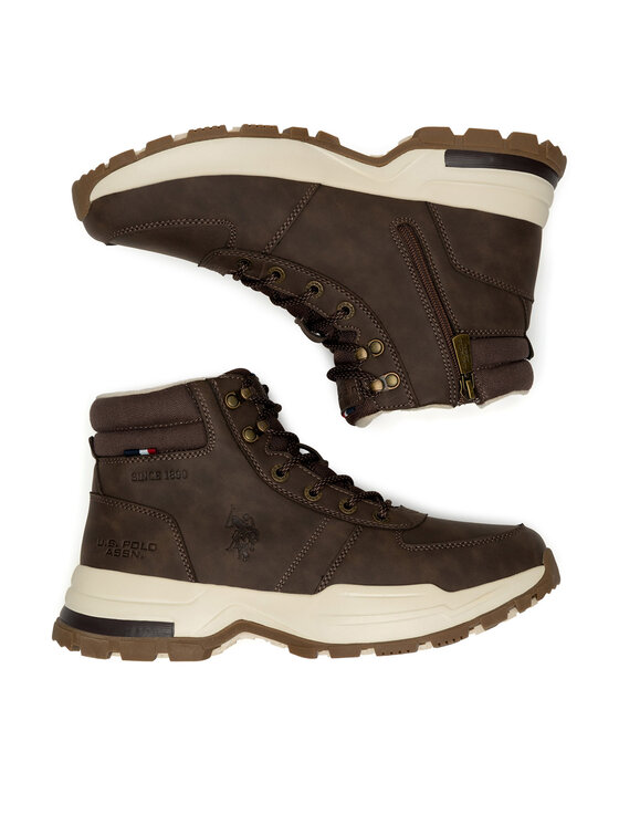 U.S. Polo Assn. U.S. Polo Assn. Gležnjače OSCAR001M/DYT1 Smeđa