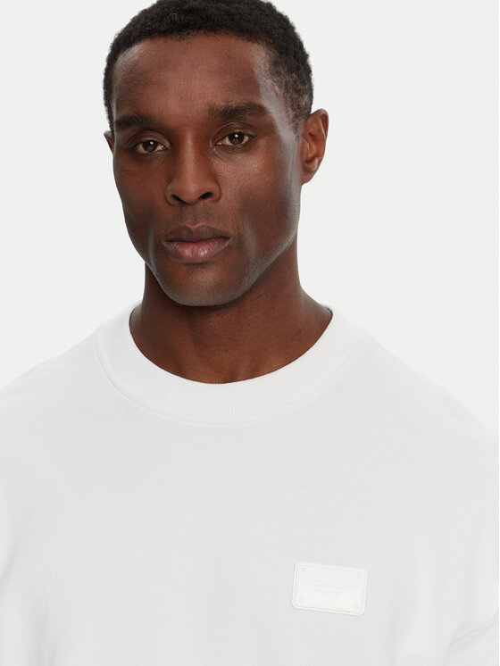 Dolce&Gabbana Dolce&Gabbana Felpa G9AHST G7NTZ Bianco Regular Fit