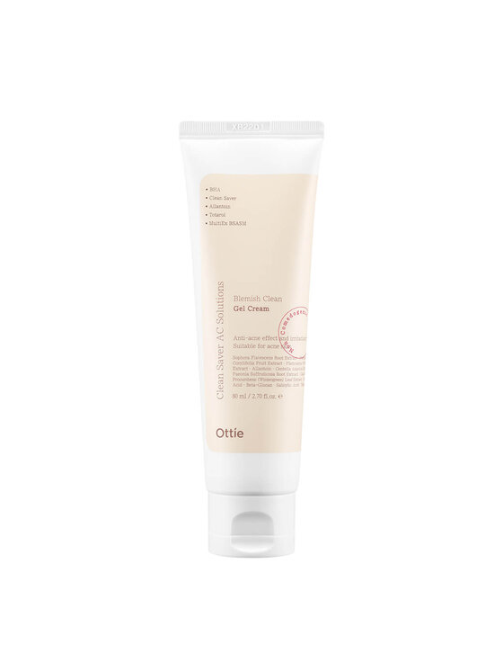 Ottie Ottie Krem do twarzy BLEMISH CLEAN Gel Cream, 80 ml Krem na dzień i na noc