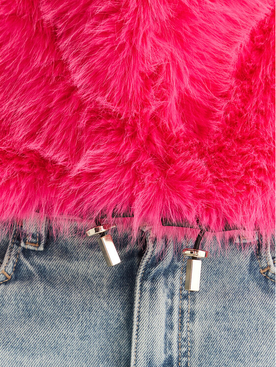 YES LONDON YES LONDON Kožešina ECO/026 Růžová Regular Fit