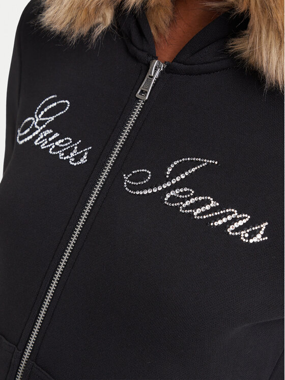Guess Jeans Guess Jeans Bluza 184164 Czarny Classic Fit