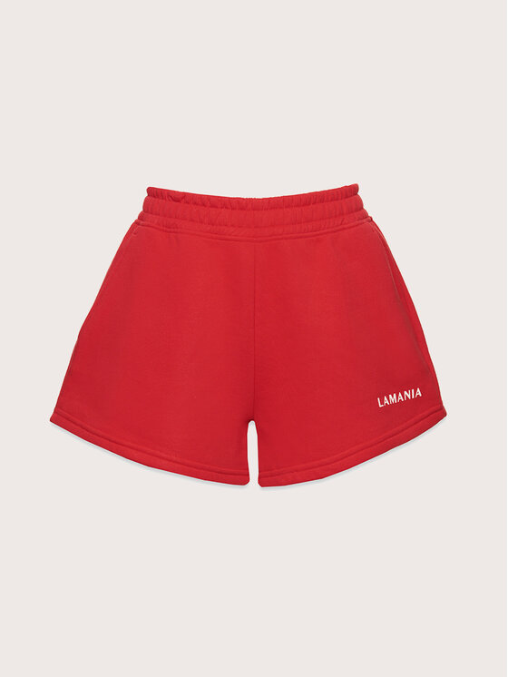 La Mania La Mania Szorty PENN Czerwony Classic Fit