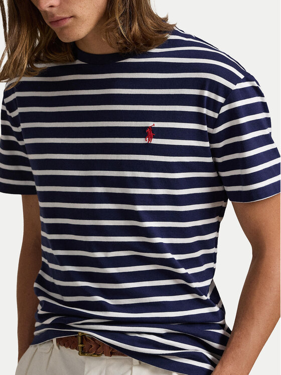 Polo Ralph Lauren Polo Ralph Lauren T-shirt 710938134007 Tamnoplava Slim Fit