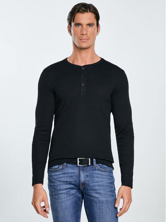 BIG STAR BIG STAR Koszula ICARUS Czarny Slim Fit