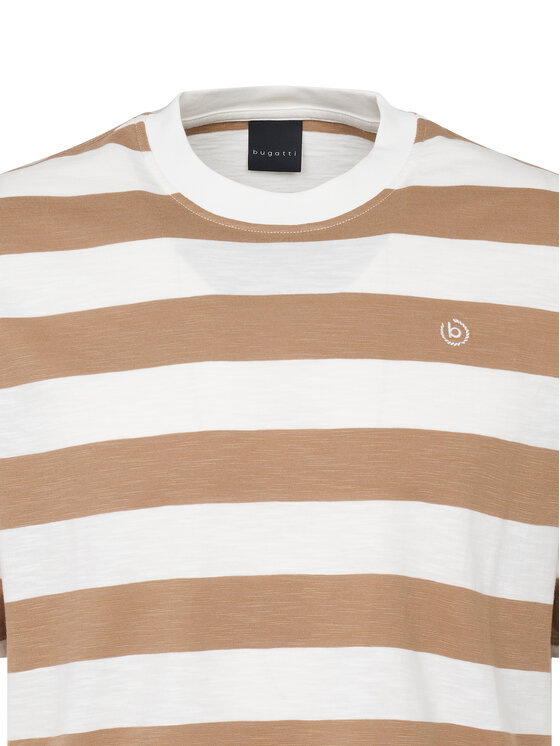 Bugatti Bugatti T-Shirt 8350-75022C Beige Regular Fit