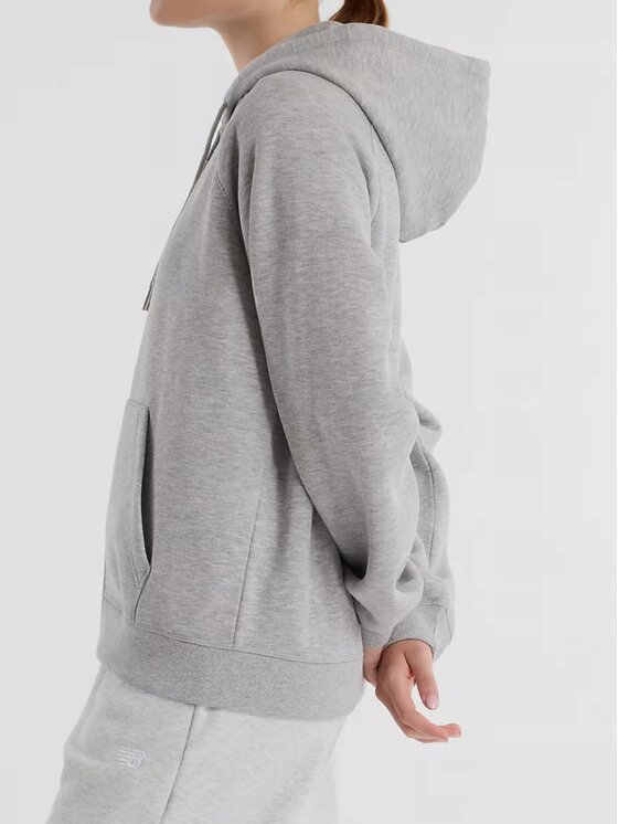 New Balance New Balance Bluza WJ43525AG Szary Standard Fit