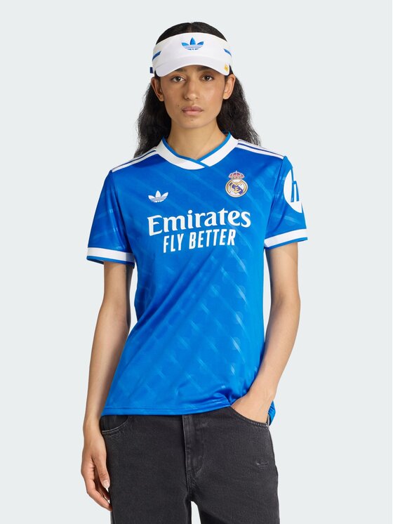 adidas adidas Koszulka techniczna Real Madrid 25/26 Third Jersey Błękitny Regular Fit